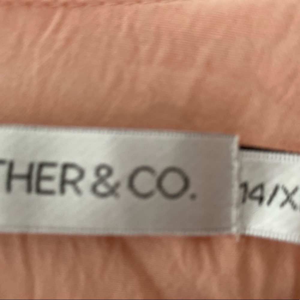 Never worn size 14 Esther & Co peach maxi dress - Picture 5 of 5